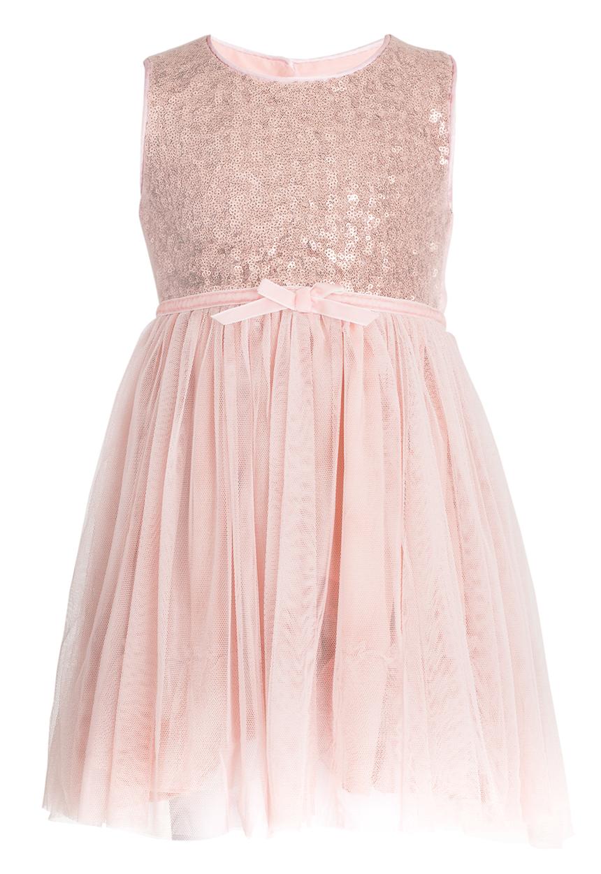 Pop Candy - Sequin Dress Pale Pink