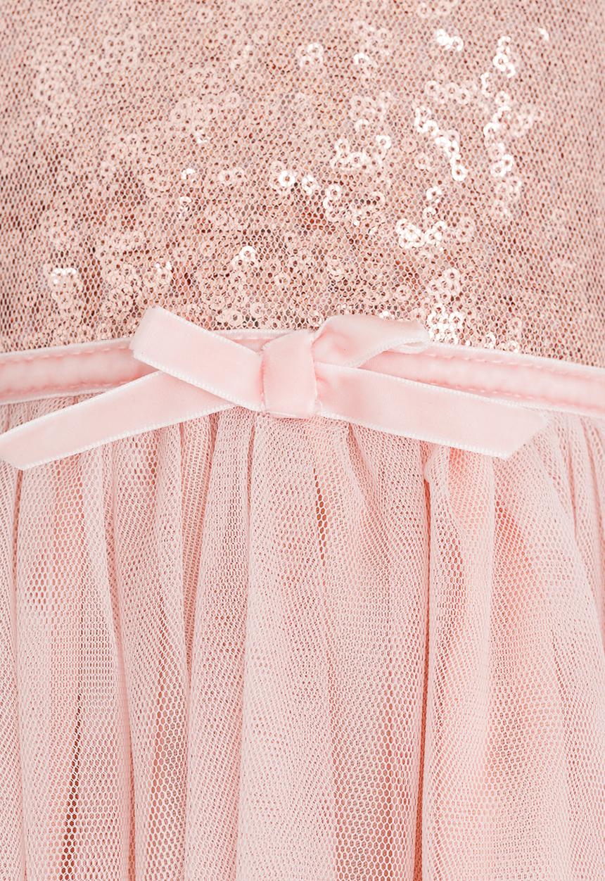 Pop Candy - Sequin Dress Pale Pink