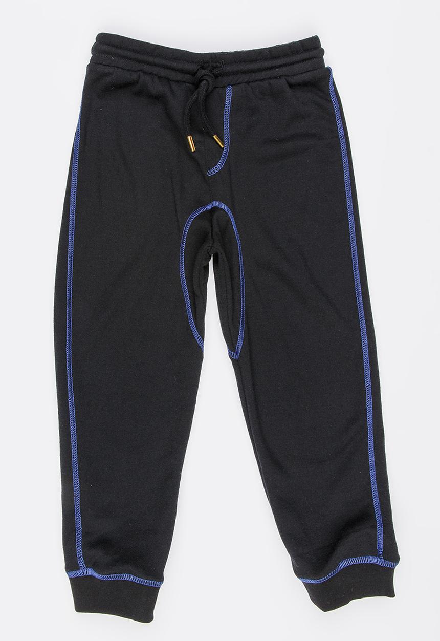 See-Saw - Un-brushed Fleece Jogger Black
