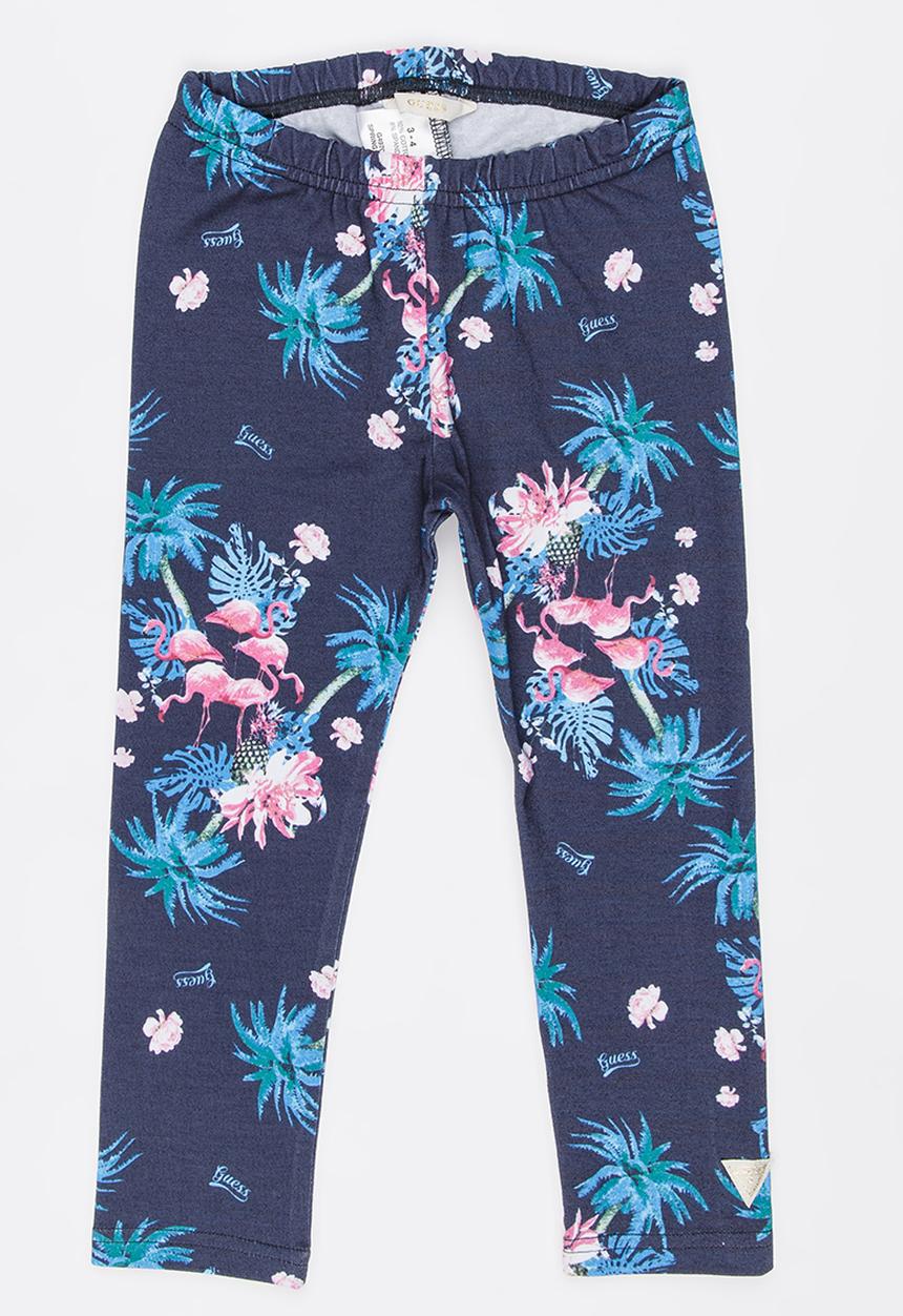 GUESS - Flamingo Printed  Leggings Multi-colour