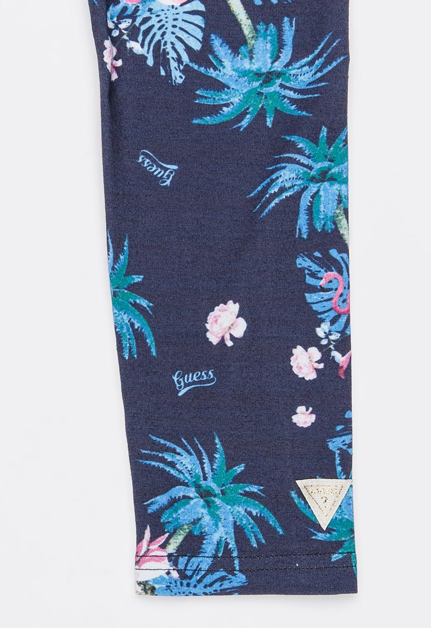 GUESS - Flamingo Printed  Leggings Multi-colour