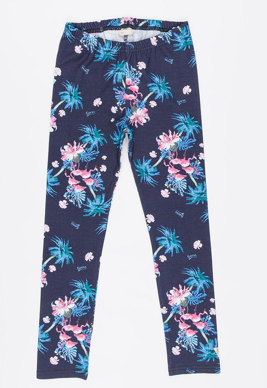 GUESS - Flamingo Printed  Leggings Multi-colour