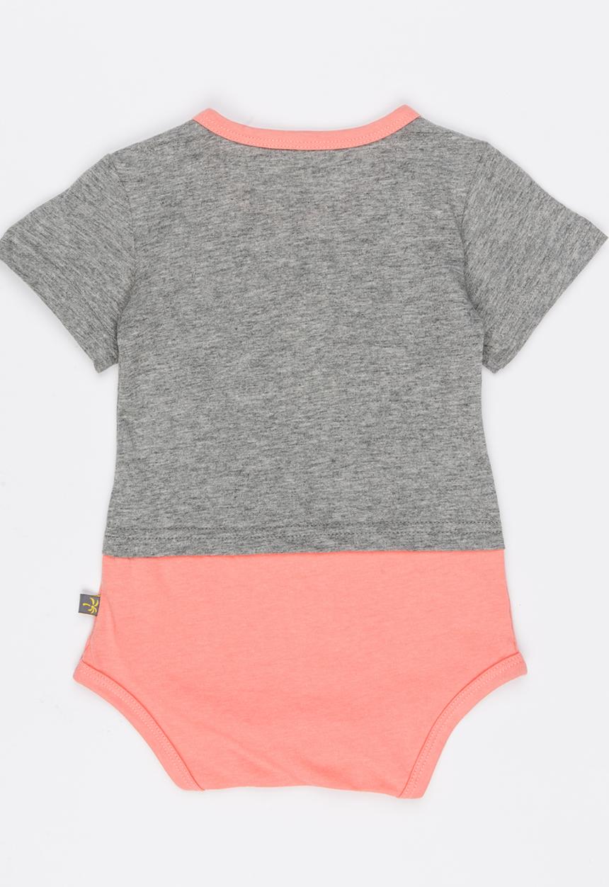 Peninsula Baby - Bunny Bodysuit Tee Pale Pink