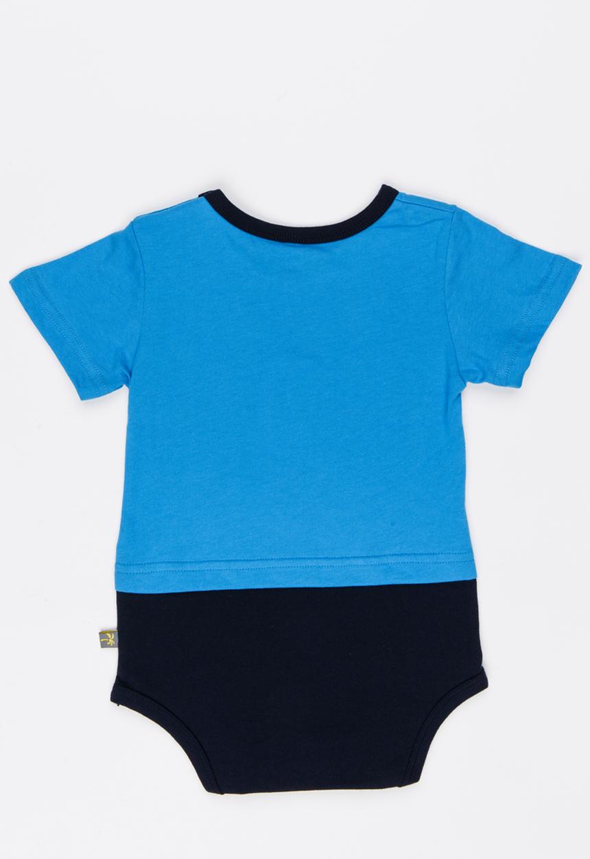 Peninsula Baby - Teddy Bodysuit Tee Blue