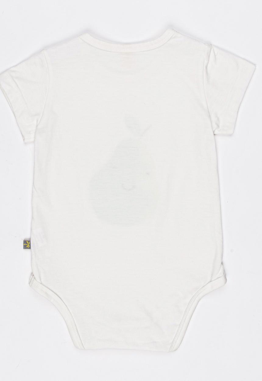Peninsula Baby - Pear Printed Bodysuit Cream