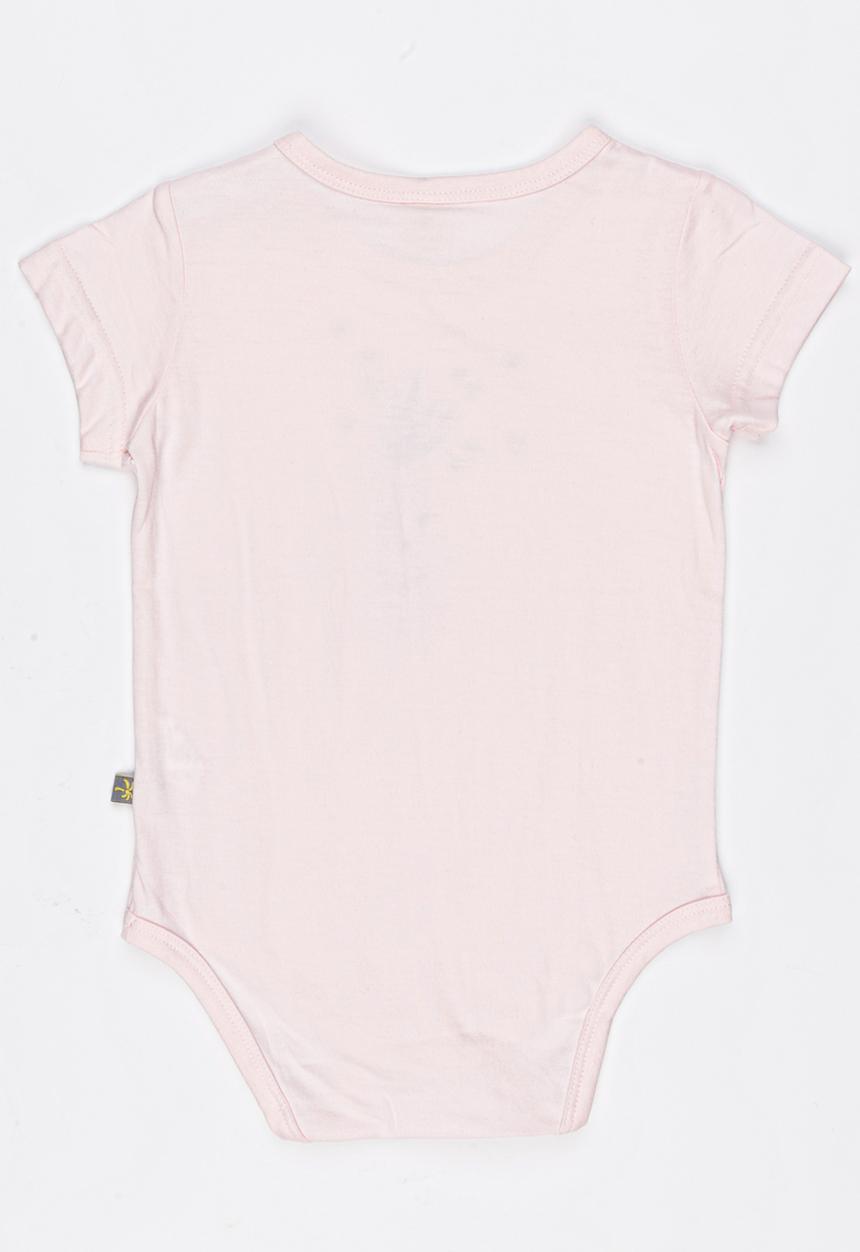 Peninsula Baby - Pineapple Printed Bodysuit Pale Pink