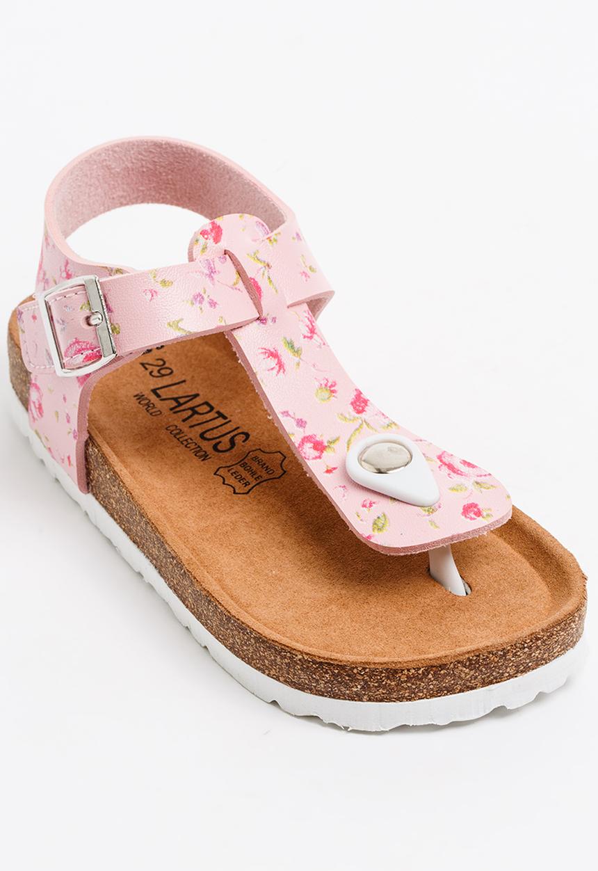 Pop Candy - T-bar Sandal Pale Pink