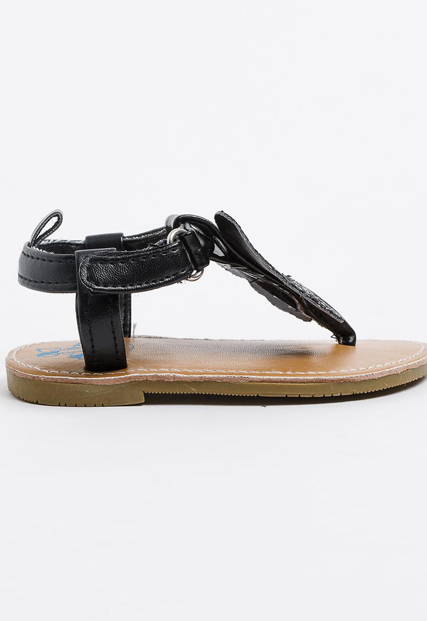 Pop Candy - Butterfly Sandals Black