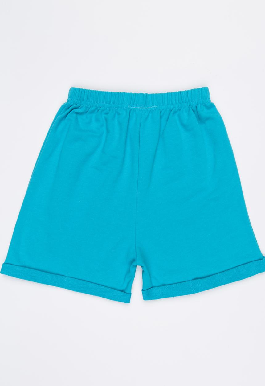 Pop Candy - Boys Short Turquoise