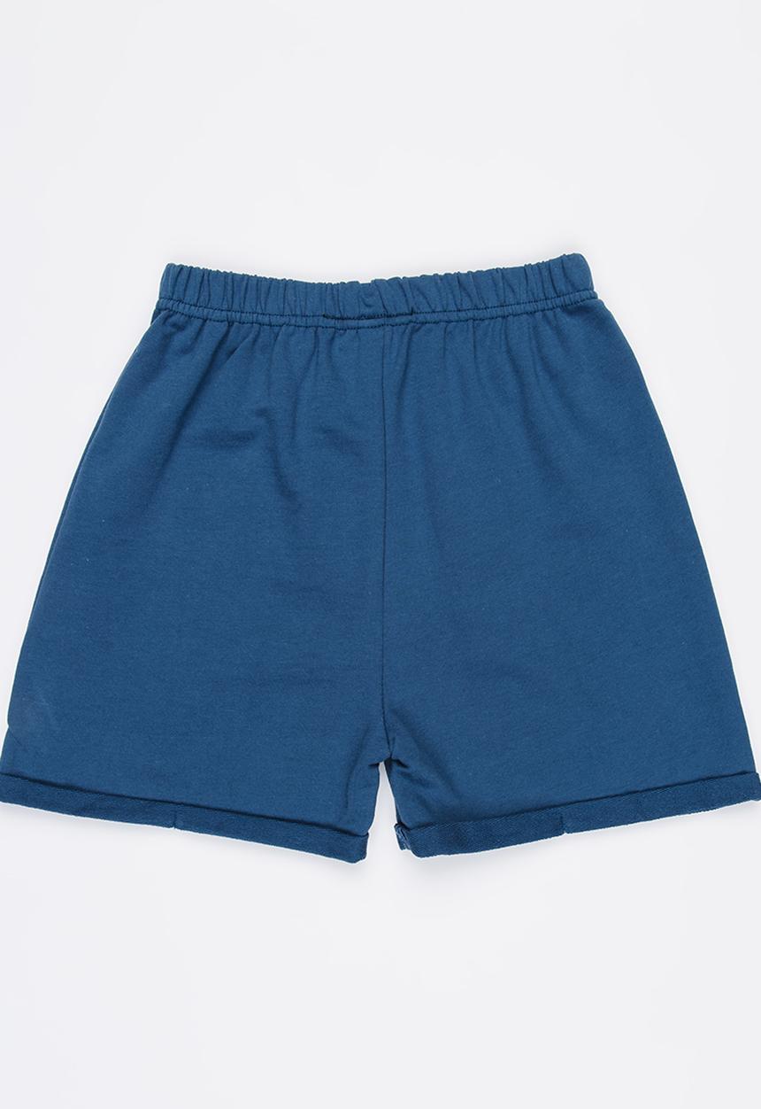 Pop Candy - Boys Short Blue