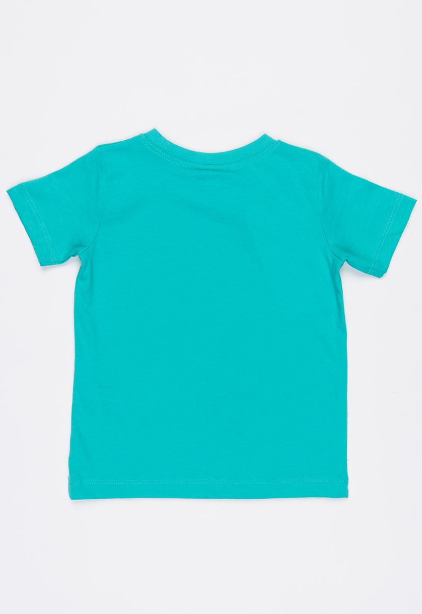 Name It - Printed Short Sleeve Tee Mid Green