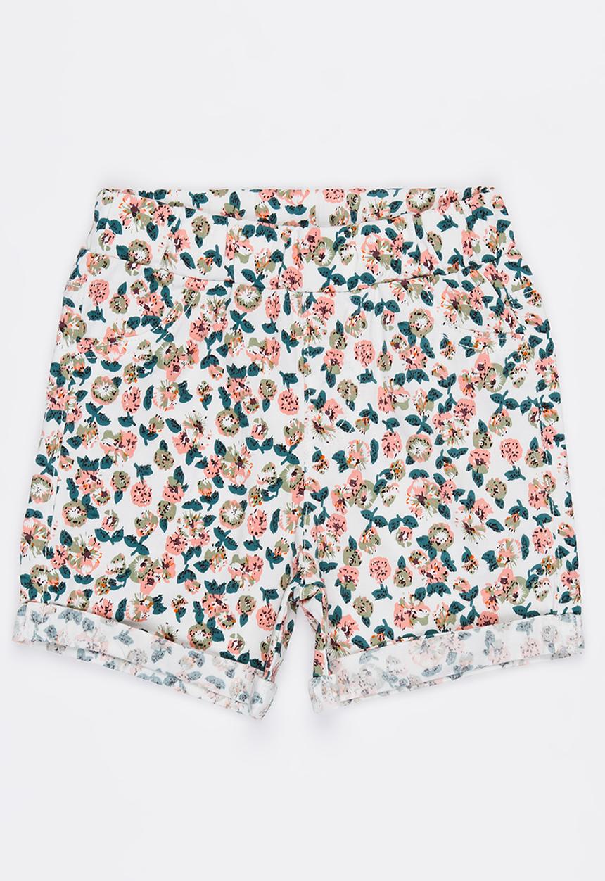 Pop Candy - Floral  Short Pale Pink