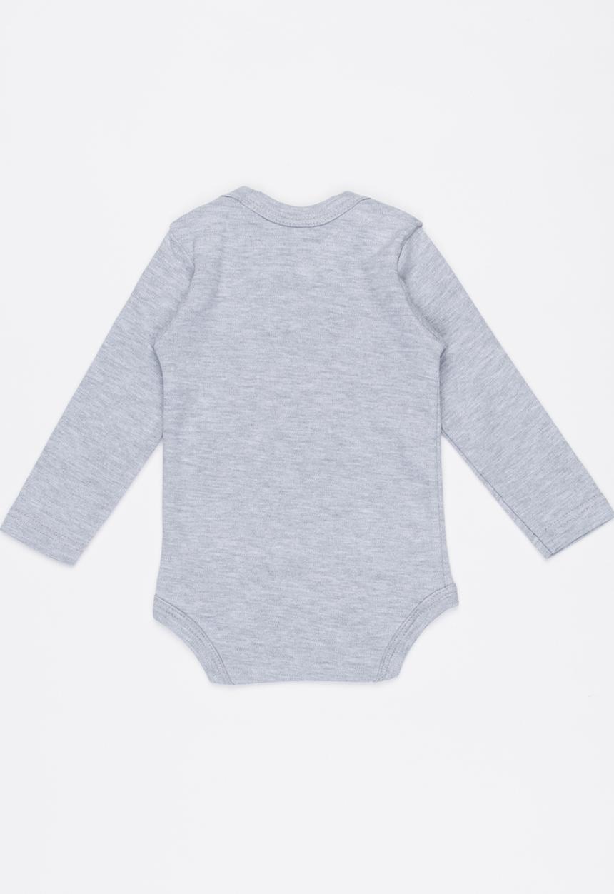 Funky Shop - New Kid In Town Babygrow Grey