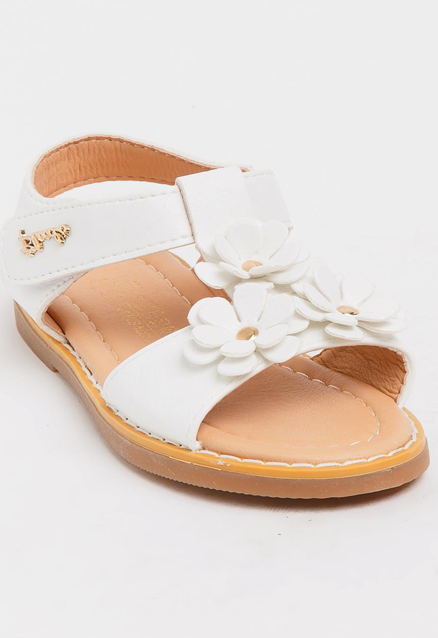 Pop Candy - Flower Sandal White