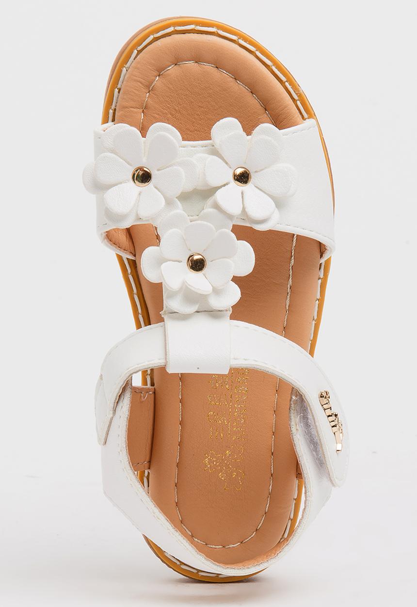Pop Candy - Flower Sandal White