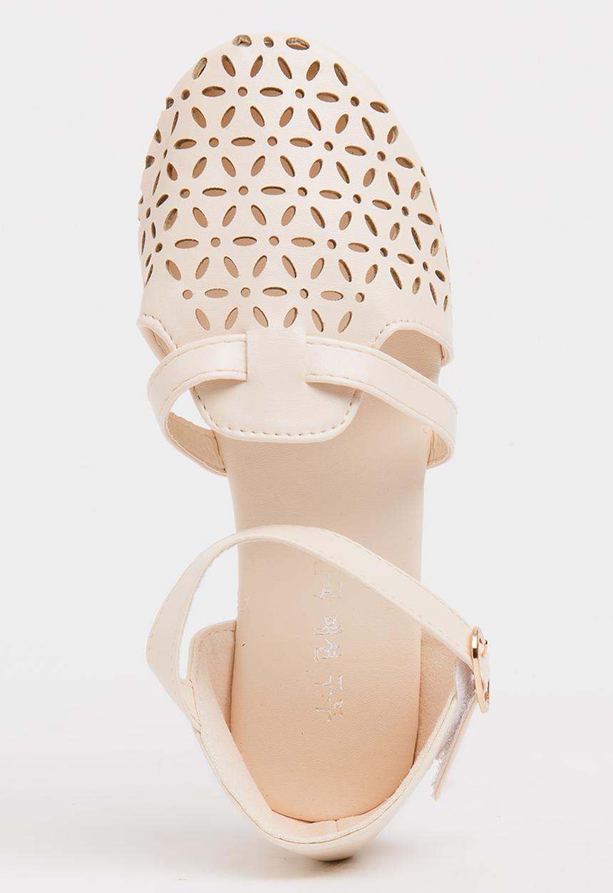 Pop Candy - Cage Sandal Nude