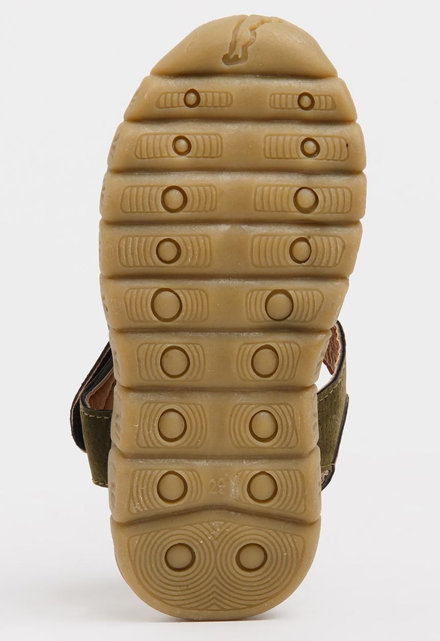 Pop Candy - Boys Sandal Khaki Green