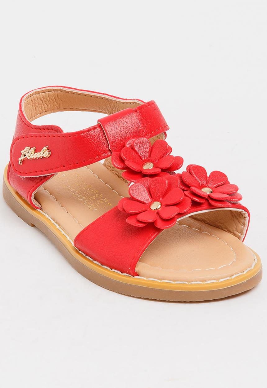 Pop Candy - Flower Sandal Red