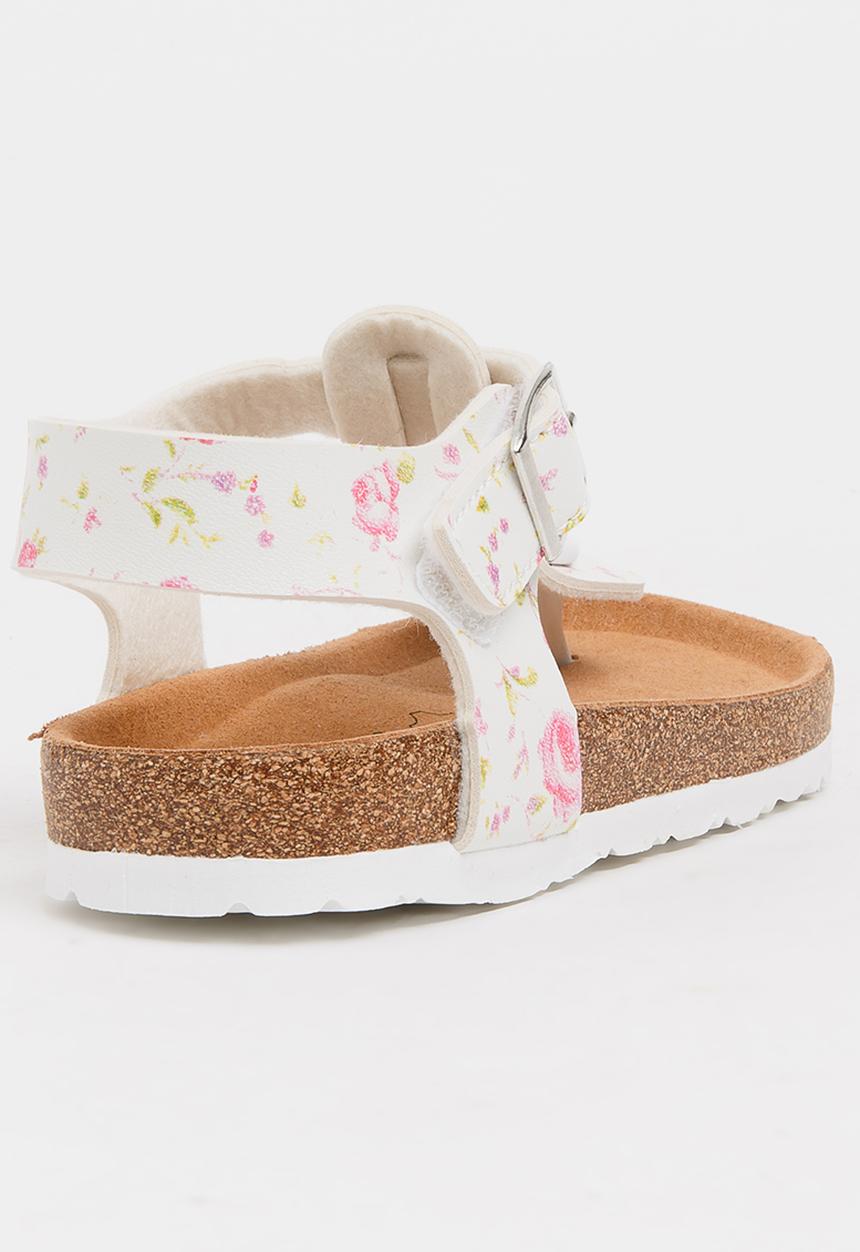 Pop Candy - T-bar Sandal White
