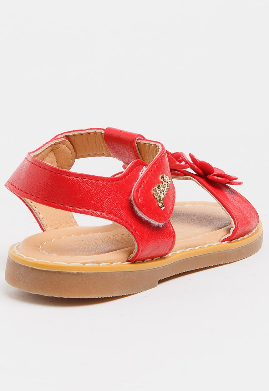 Pop Candy - Flower Sandal Red