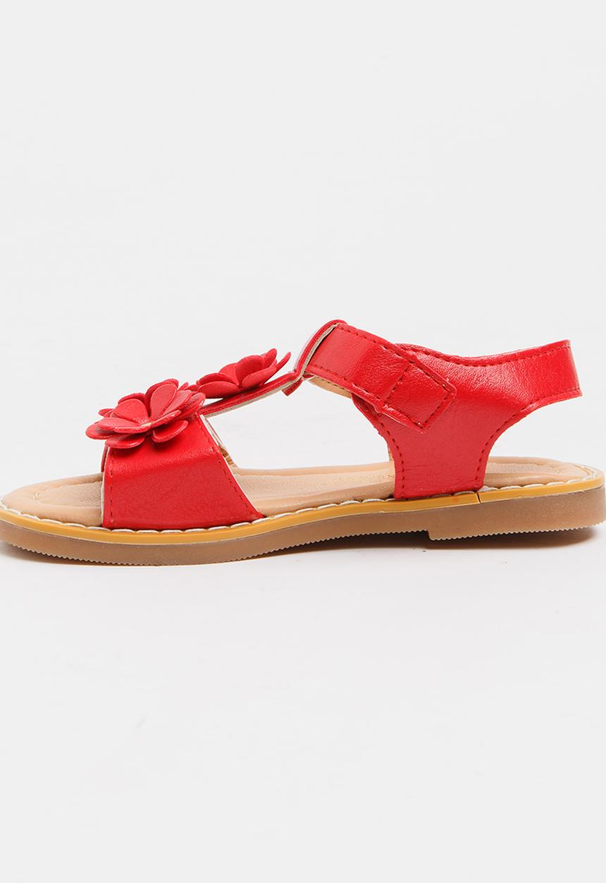 Pop Candy - Flower Sandal Red