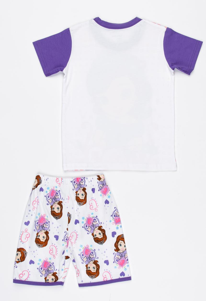Pop Candy - Girls Printed  PJ Set Multi-colour