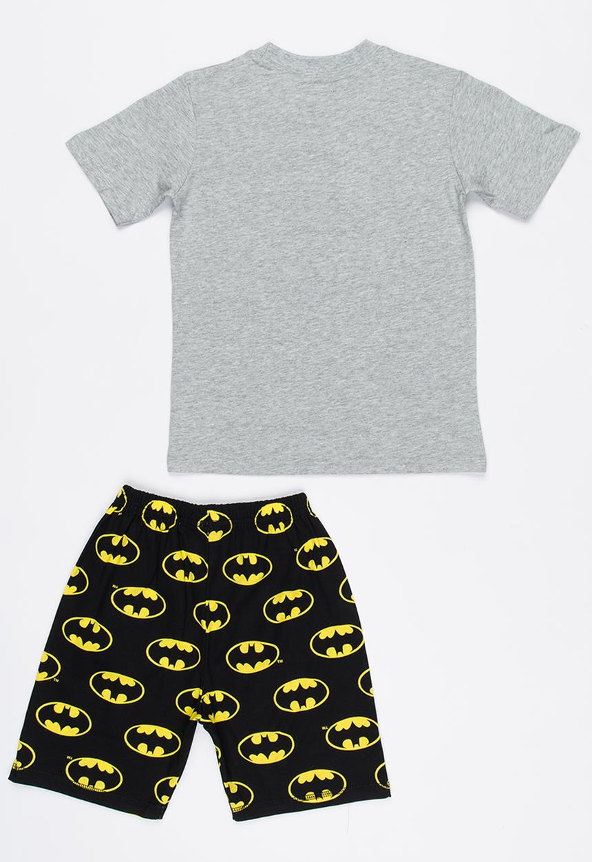 Pop Candy - Boys Printed  PJ Set Grey