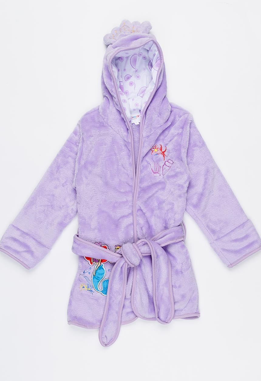 Pop Candy - Printed   Gown Mid Purple