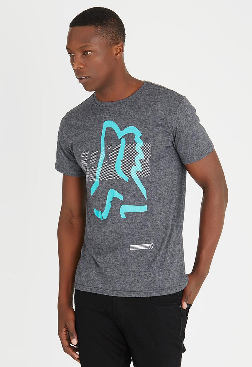 Fox - Kamekana Tshirt Dark Grey
