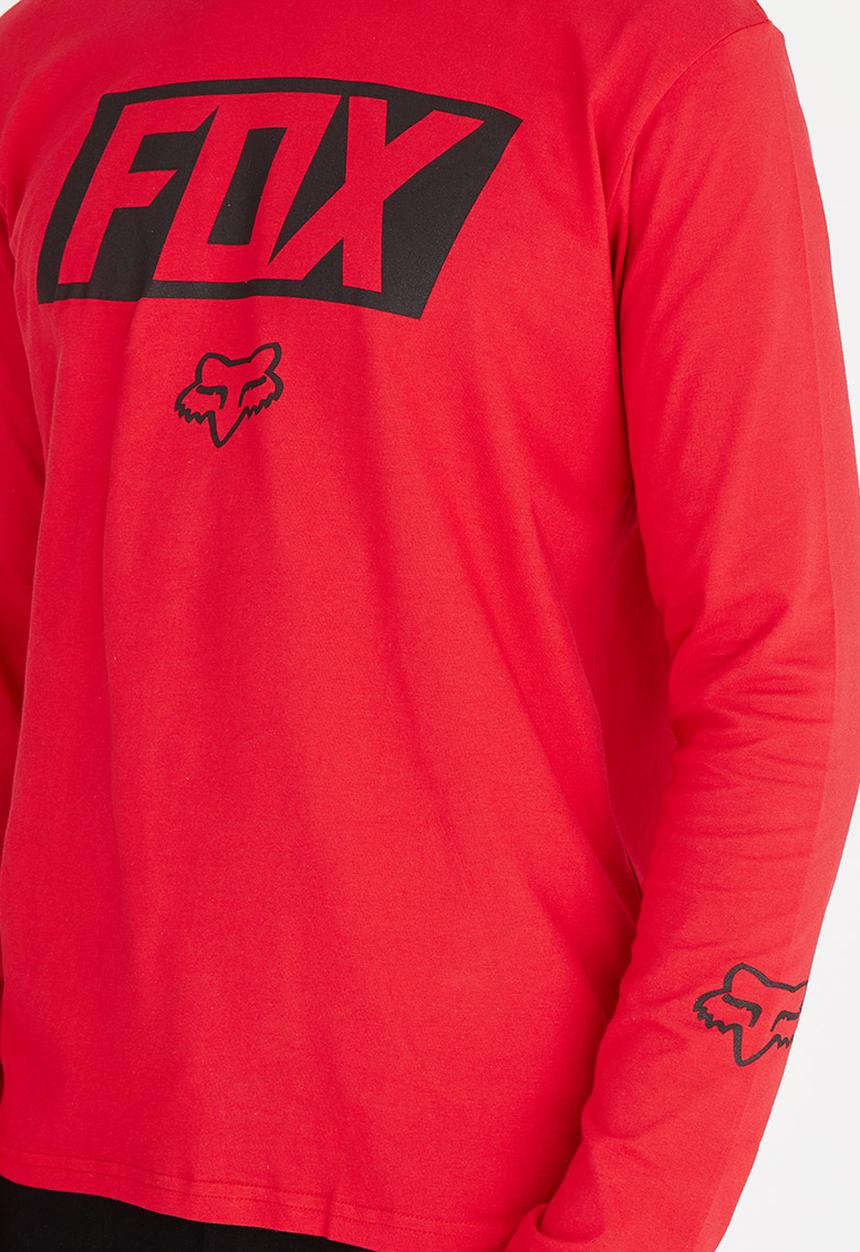 Fox - Foiled Tshirt Red