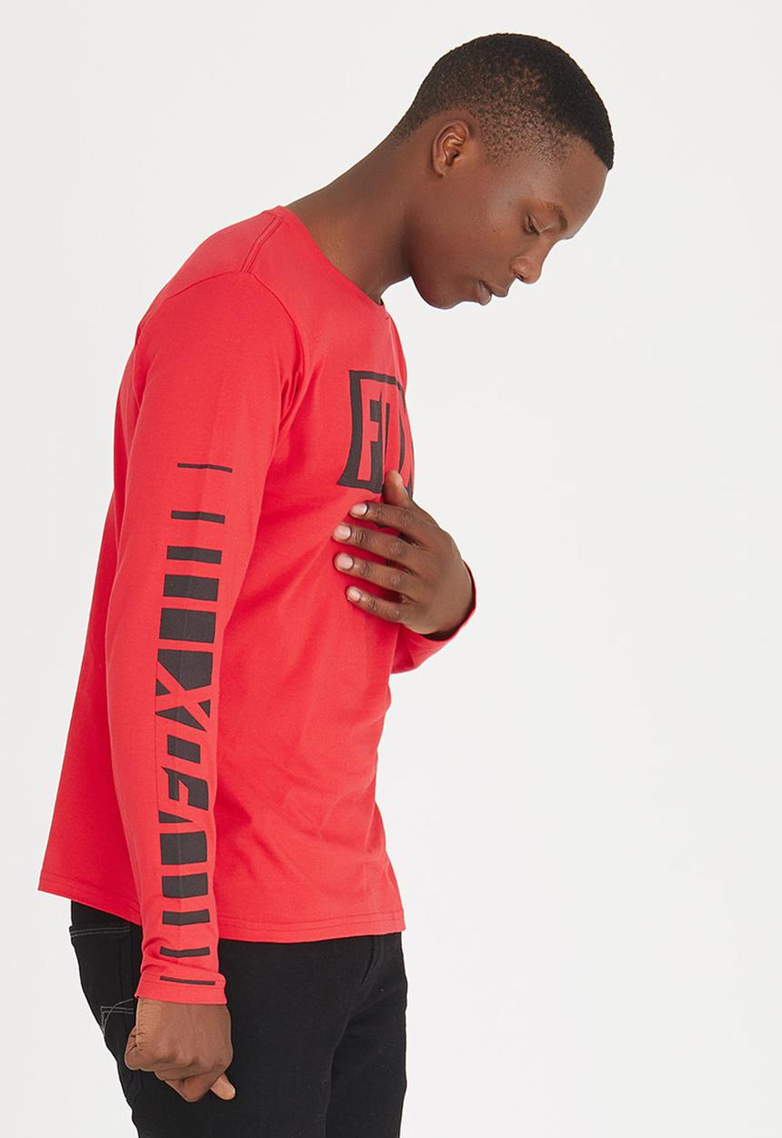 Fox - Foiled Tshirt Red