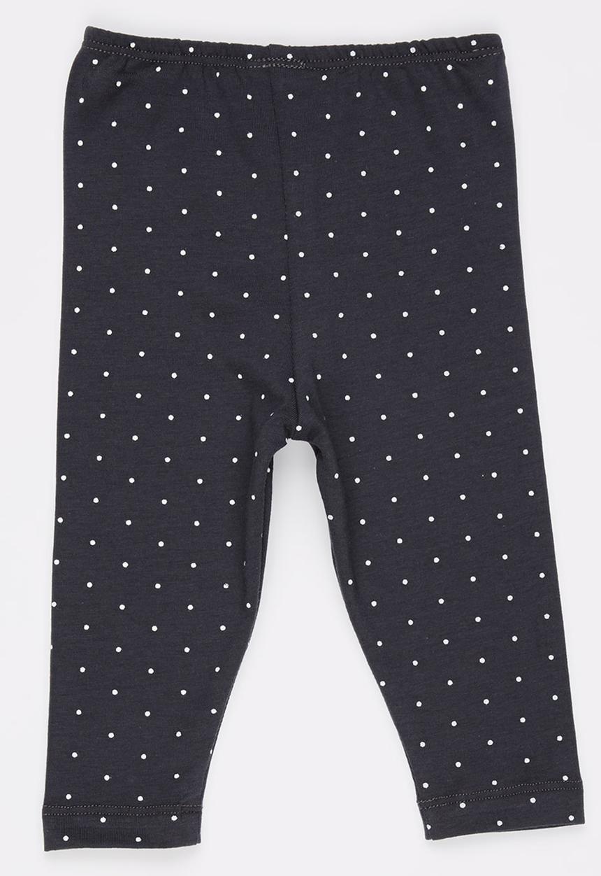 Just chillin - Girls Leggings Charcoal