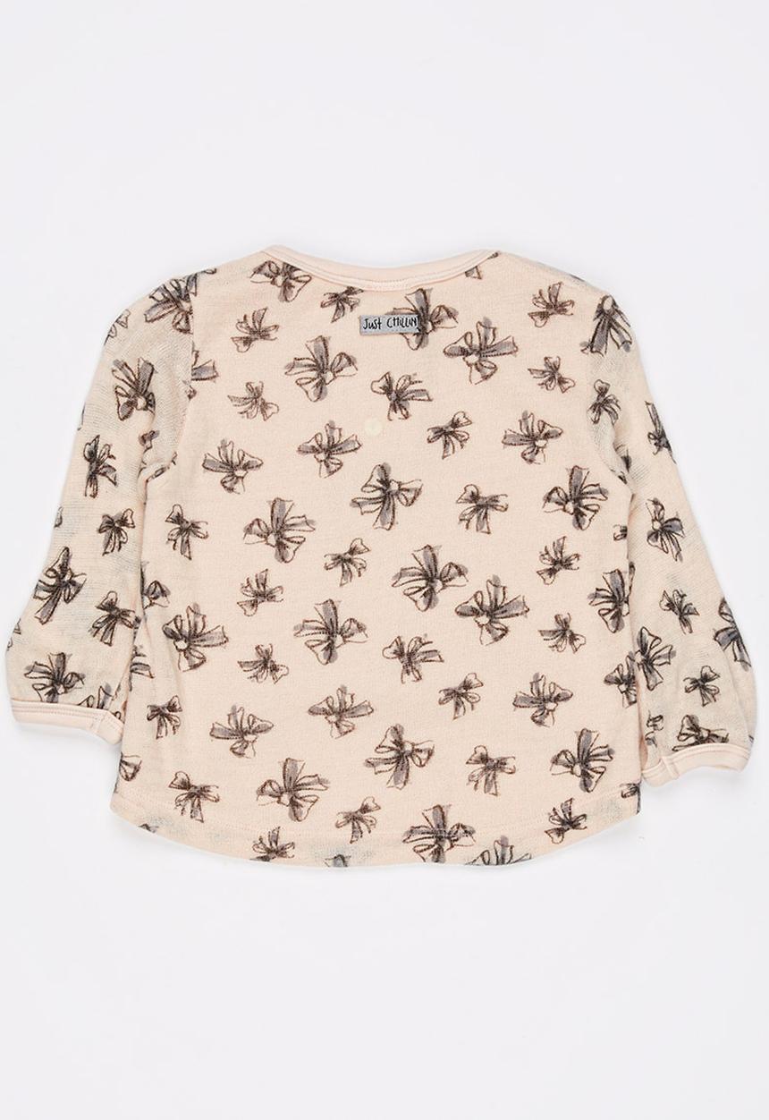 Just chillin - Girls Top Pale Pink