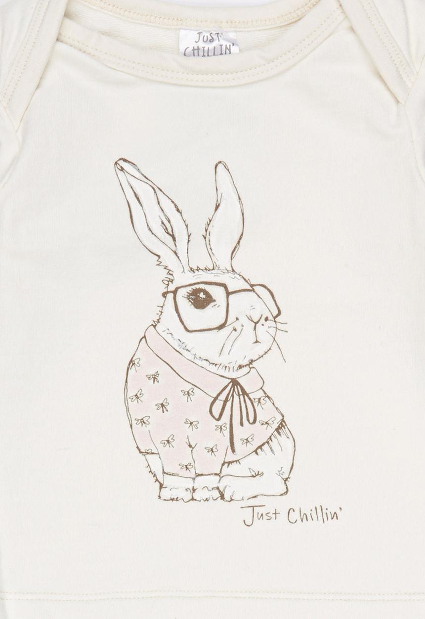 Just chillin - Girls Tee Cream