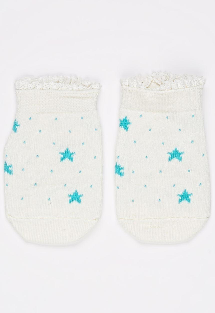 Pop Candy - Ankle Sock Off White