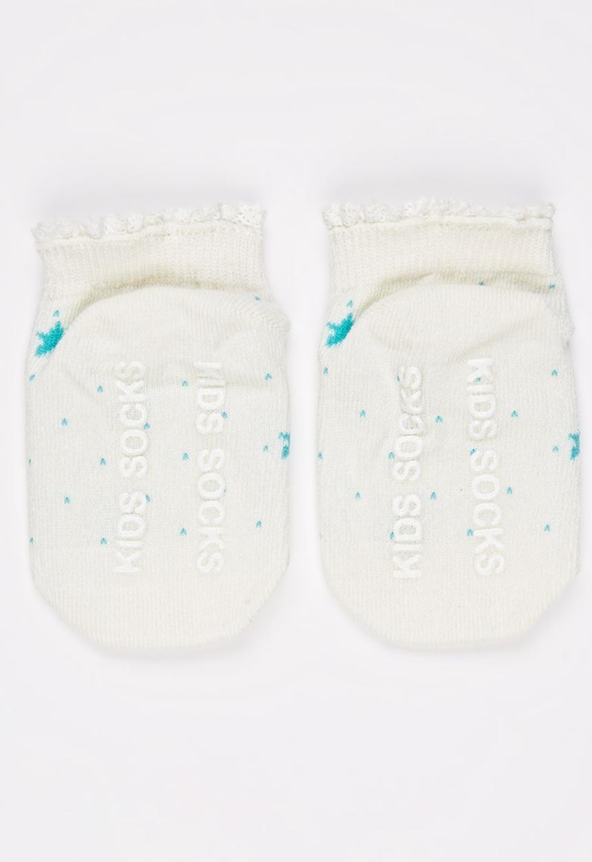 Pop Candy - Ankle Sock Off White