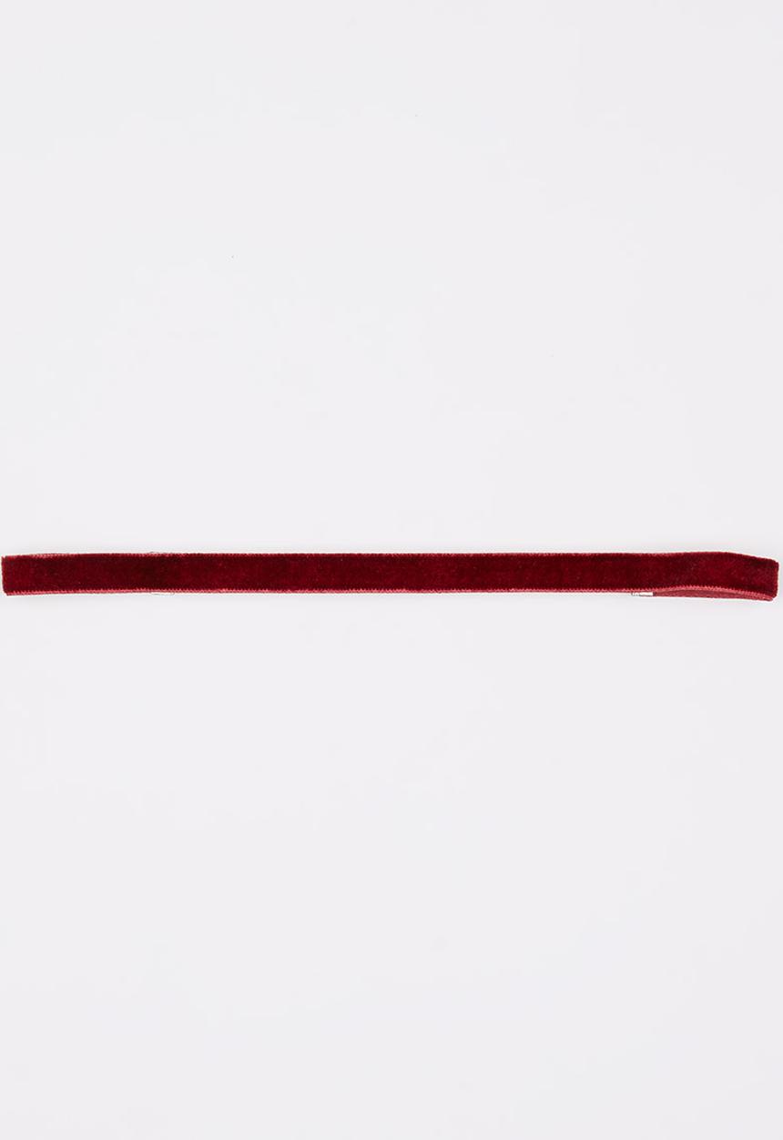 Jewels and Lace - Velvet Choker Burgundy