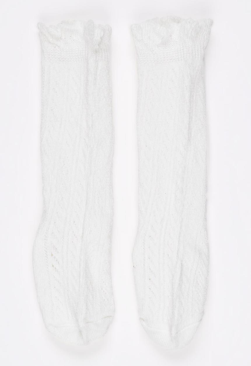 Pop Candy - Hi Sock White