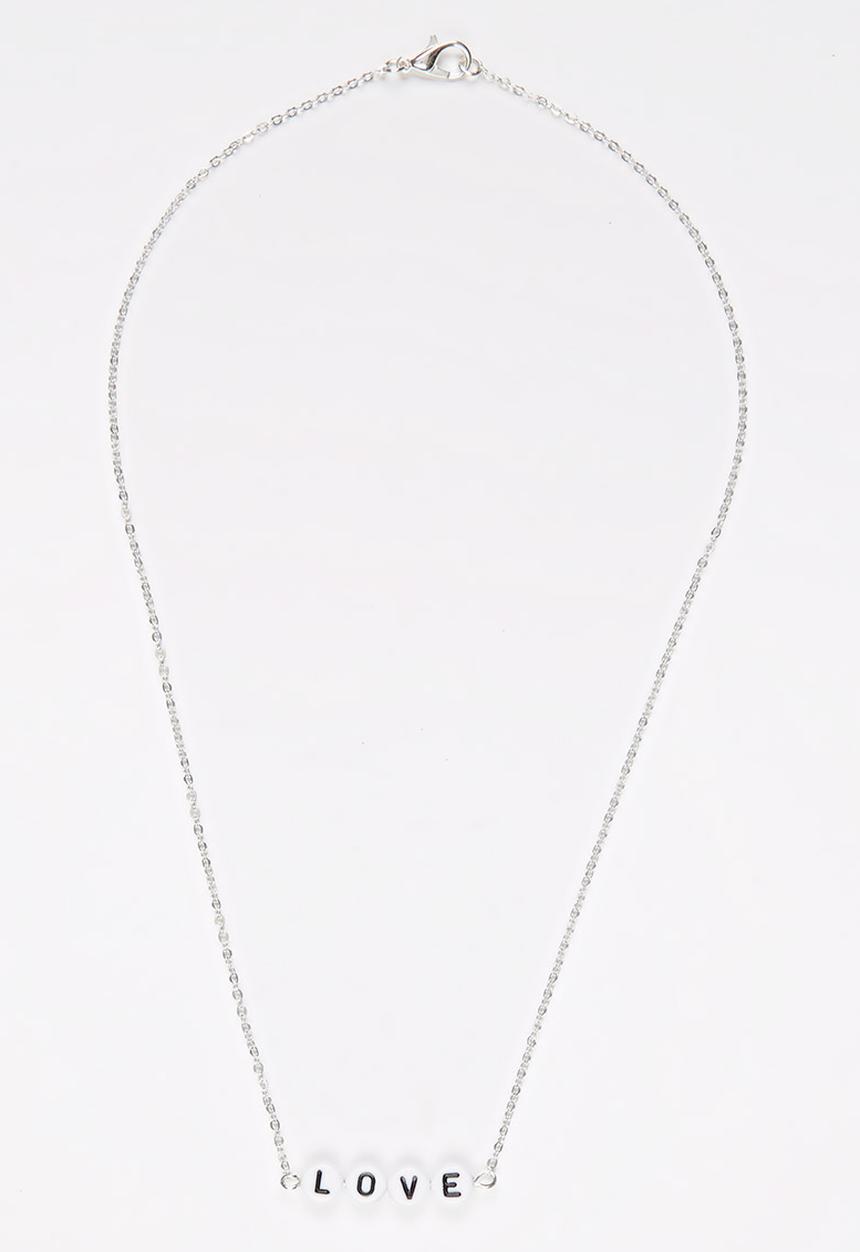 Jewels and Lace - Love Necklace Multi-colour