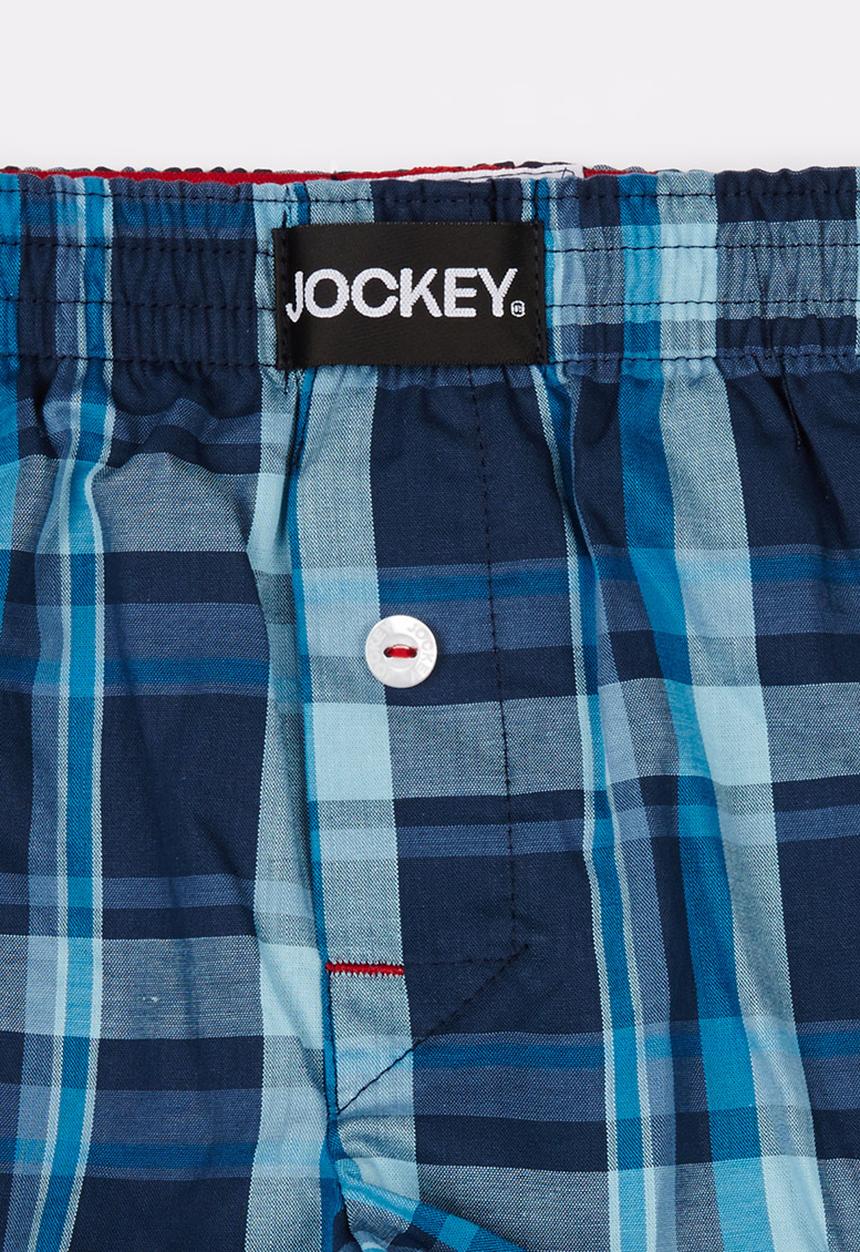 Jockey - 1 PK  Boys Woven Boxer Dark Blue