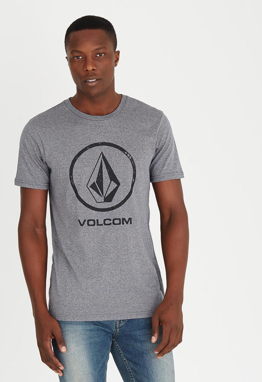 Volcom - Faded Logo Tee Grey