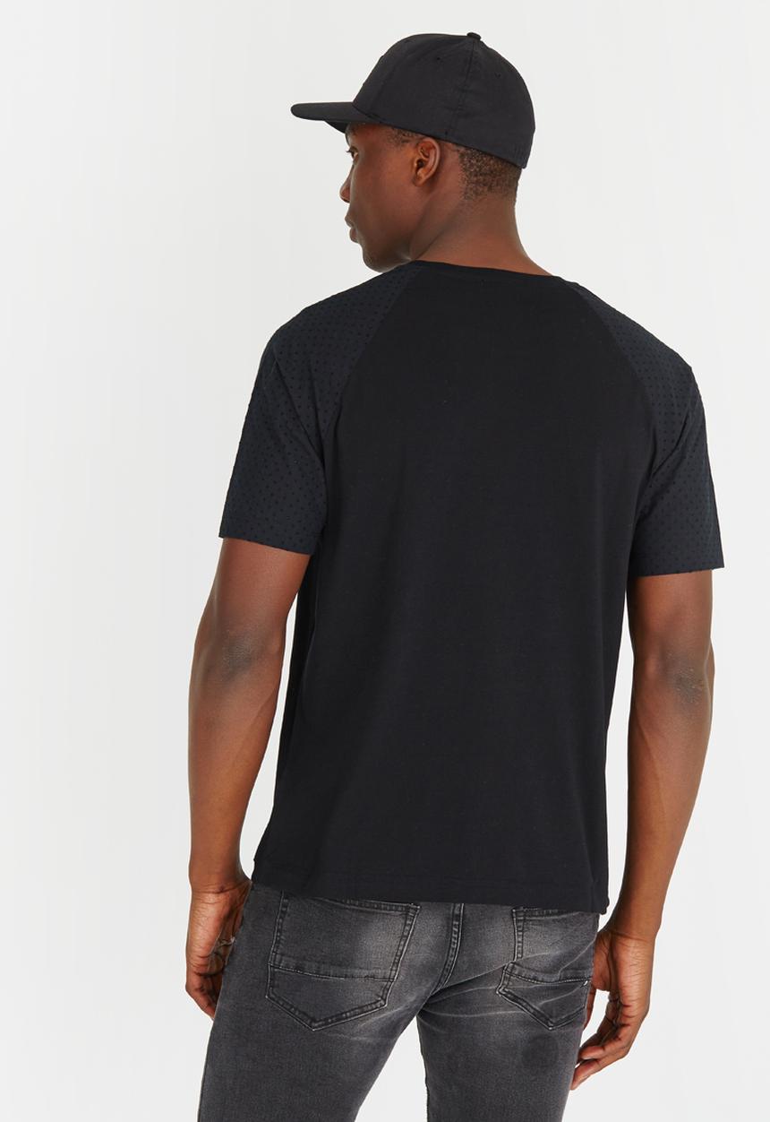 Diesel  - Joe Raglan T Shirt Black