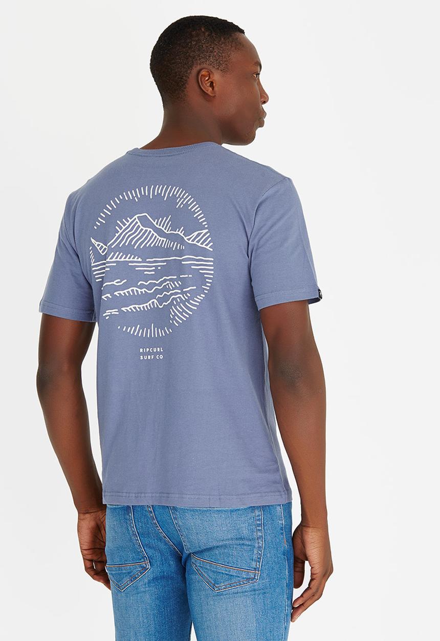 Rip Curl - Scenic T Shirt Dark Blue