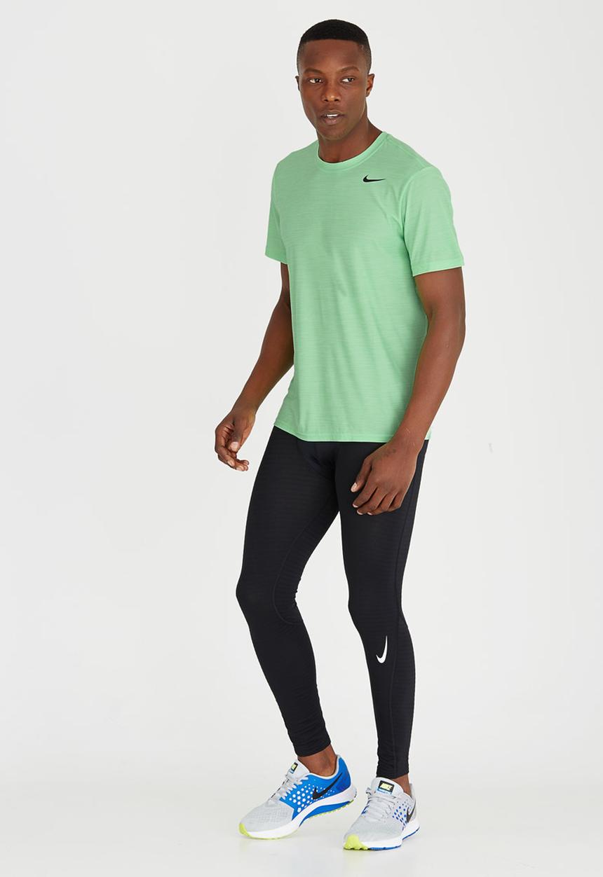 Nike - M Nk Brt Top Ss Dry Mid Green