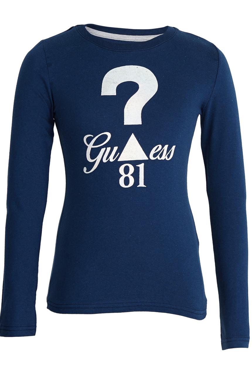 GUESS - Question Tee Blue