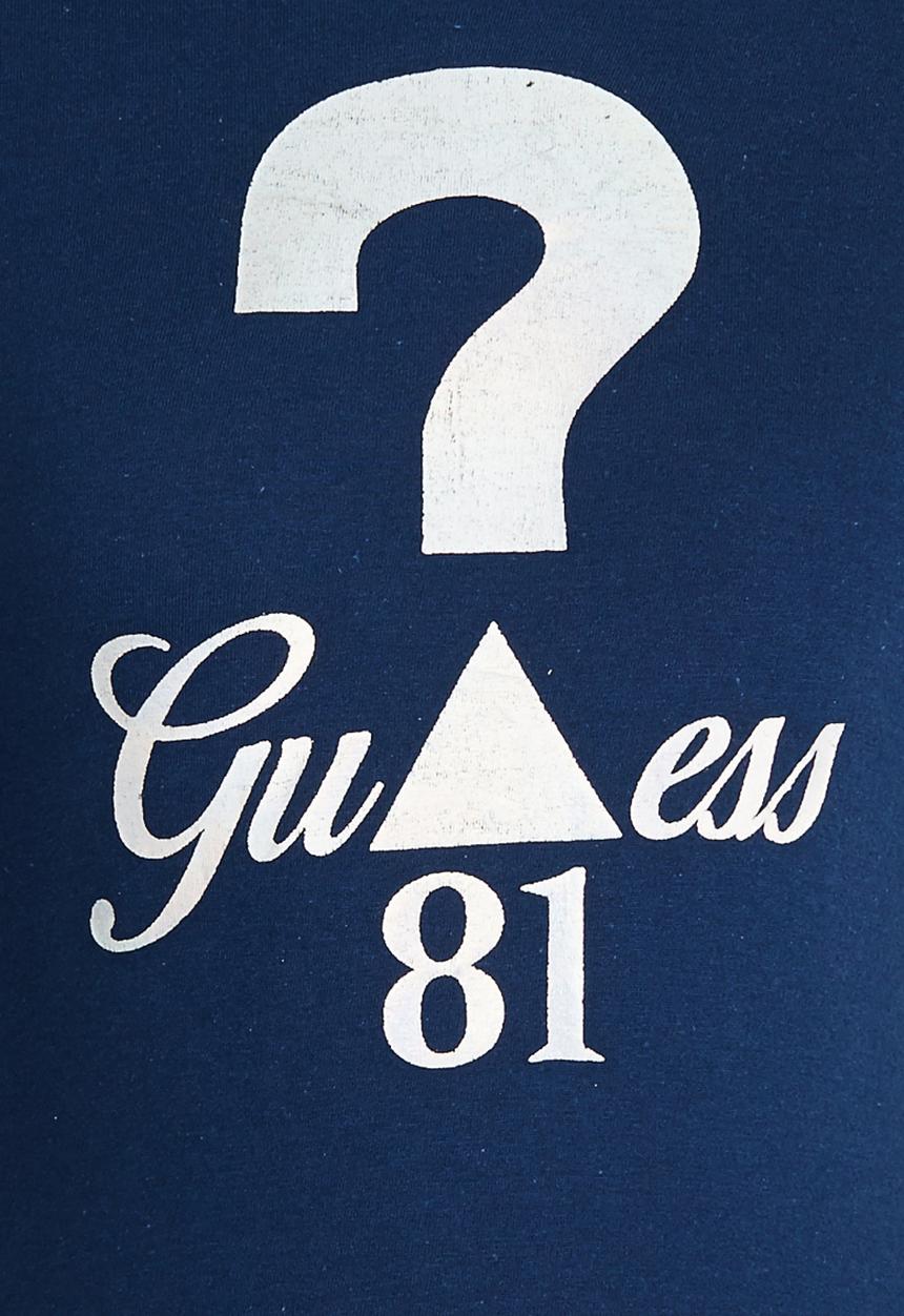 GUESS - Question Tee Blue