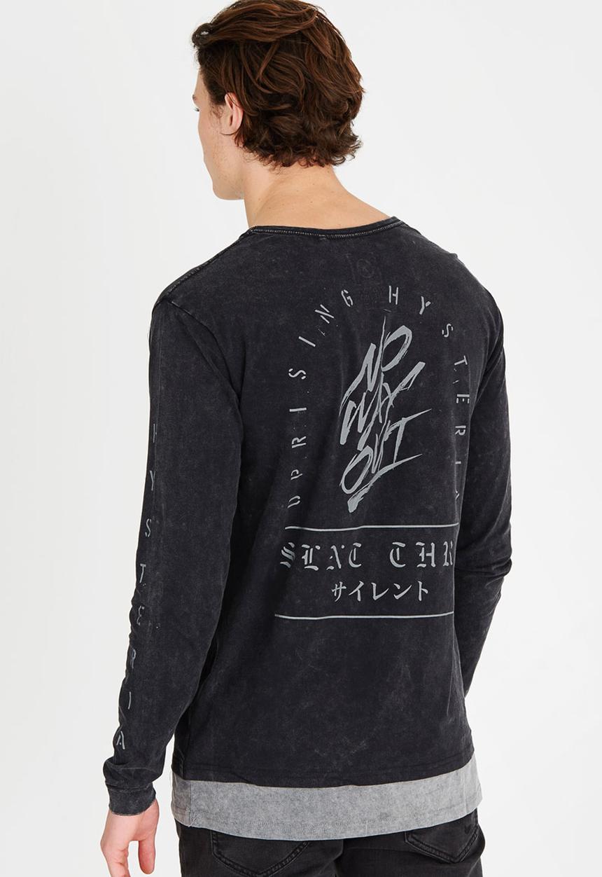 Silent Theory - Affected Tee Black