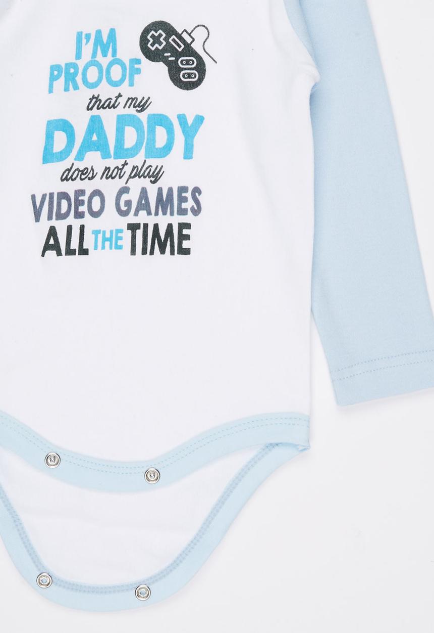Funky Shop - Im Proof that my daddy does not play Video Games B Mid Blue