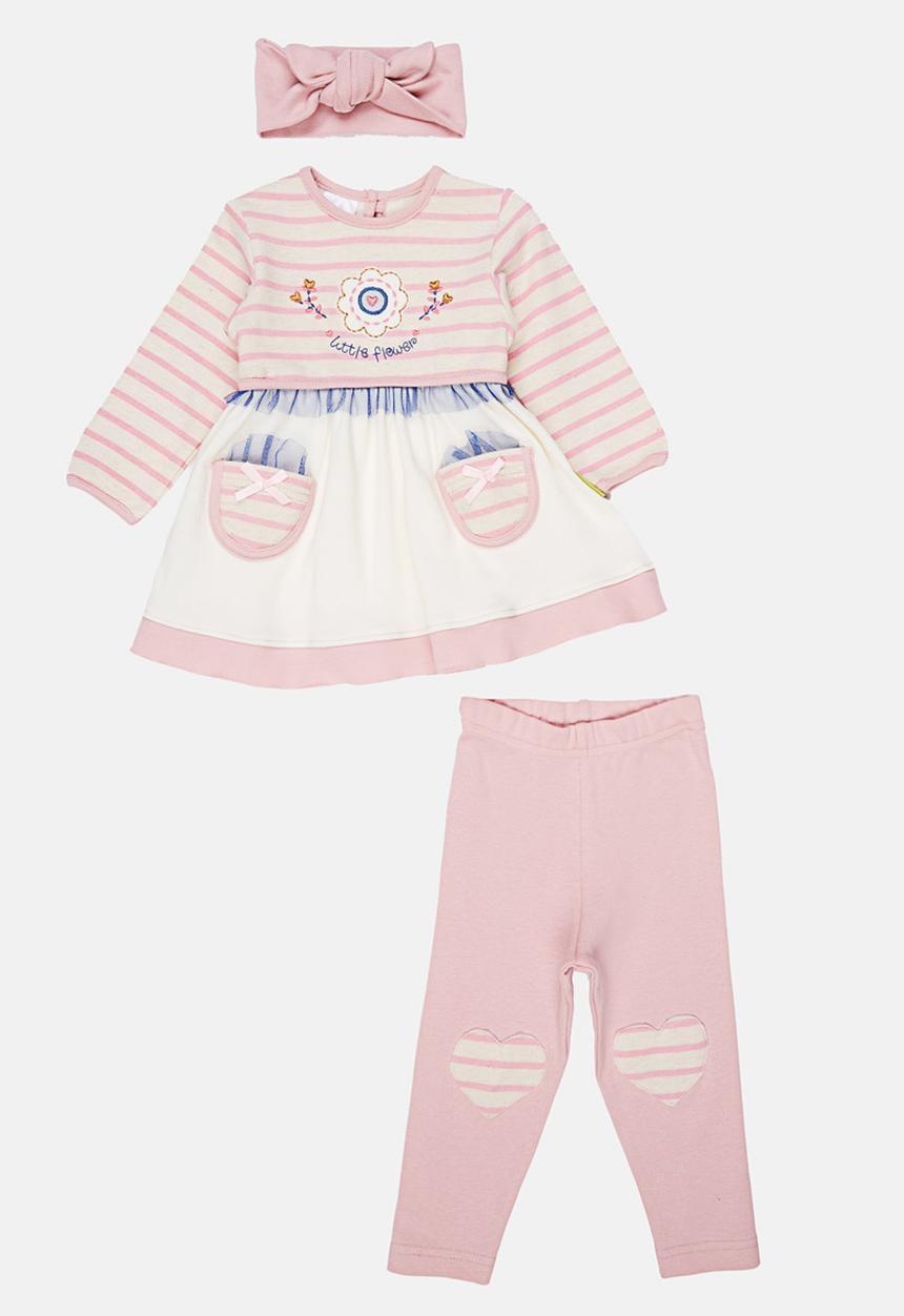 Hooligans - Little Flower Trio Set Multi-colour