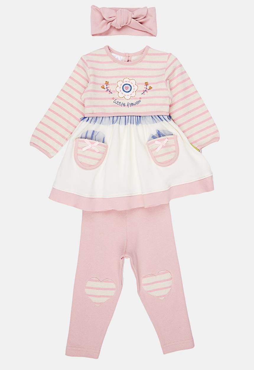 Hooligans - Little Flower Trio Set Multi-colour